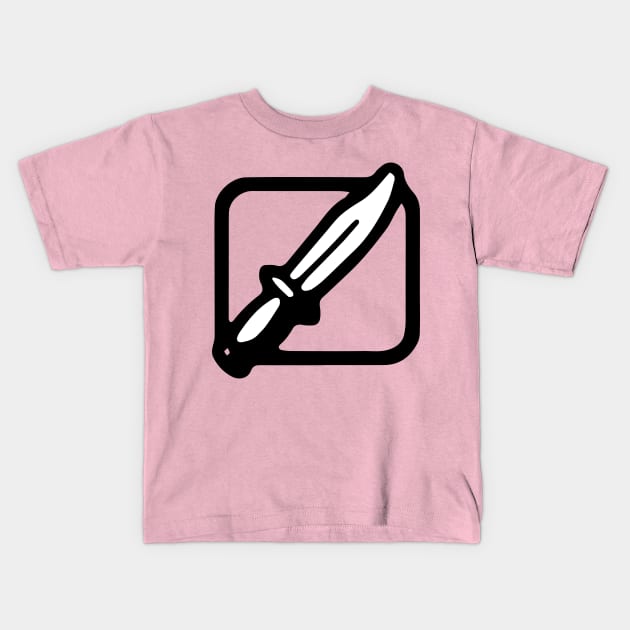 Gta knife Kids T-Shirt by lipsofjolie